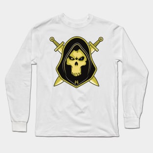 Design gamer skull Long Sleeve T-Shirt